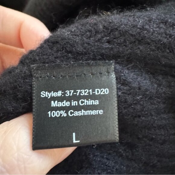 Jenni Kayne Black Cashmere Cocoon Cardigan - Picture 7 of 7